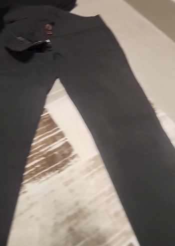 Kemer Detaylı Kadın Kumaş Pantolon - Görsel 6