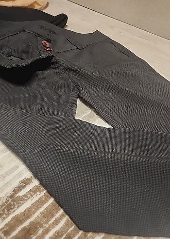 Kemer Detaylı Kadın Kumaş Pantolon - Görsel 9