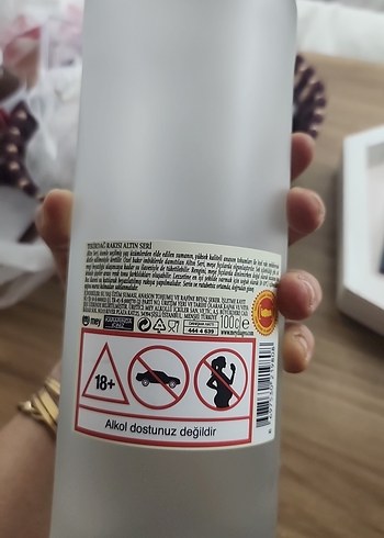 Tekirdağ Altın Seri Dekor Şişe - Görsel 4