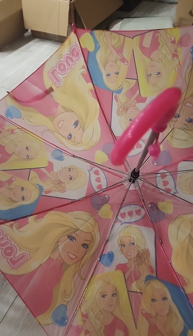 Renkli Çocuk Şemsiye - Görsel 5