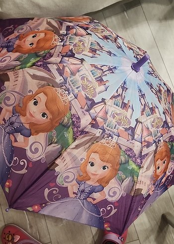 Mor Çocuk Şemsiye - Görsel 3