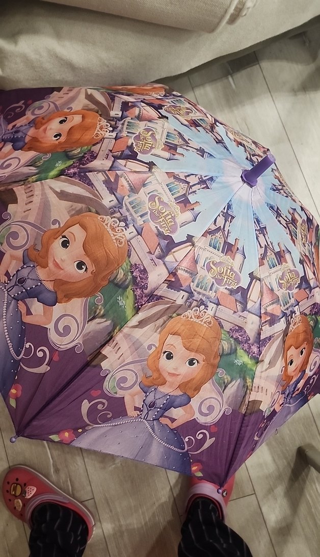 Mor Çocuk Şemsiye - Görsel 3