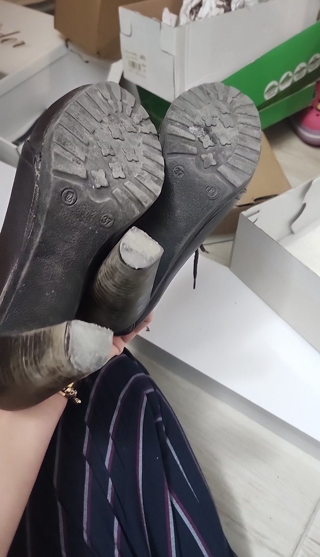 Kahverengi Kadın Topuklu Kışlık Ayakkabı - Görsel 5