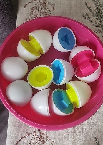 Renkli Şekilli Eğitici Oyuncak Seti