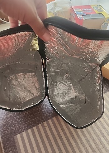 Beden sarı Renk 2 adet termos çanta