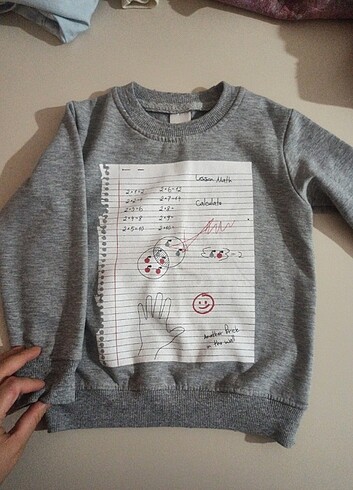 24-36 Ay Beden çeşitli Renk Sweatshirt