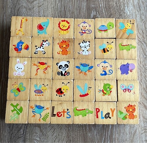 Fisher Price Fisher price ahşap küpler