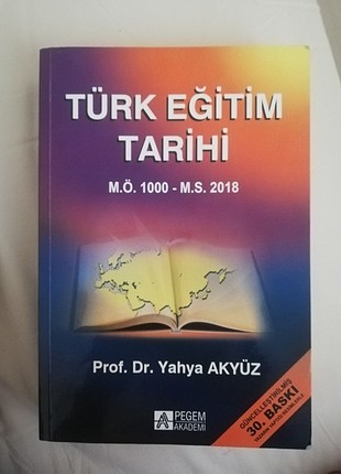 Türk eğitim tarihi kitabı