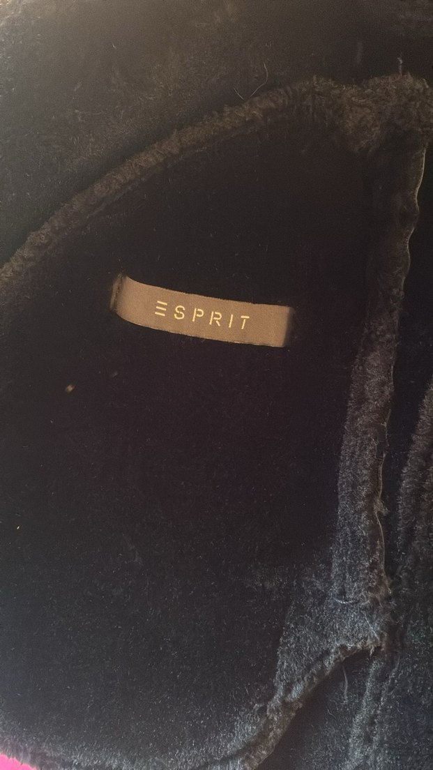 Kürk Detaylı Siyah Deri Kadın Ceket - Görsel 3