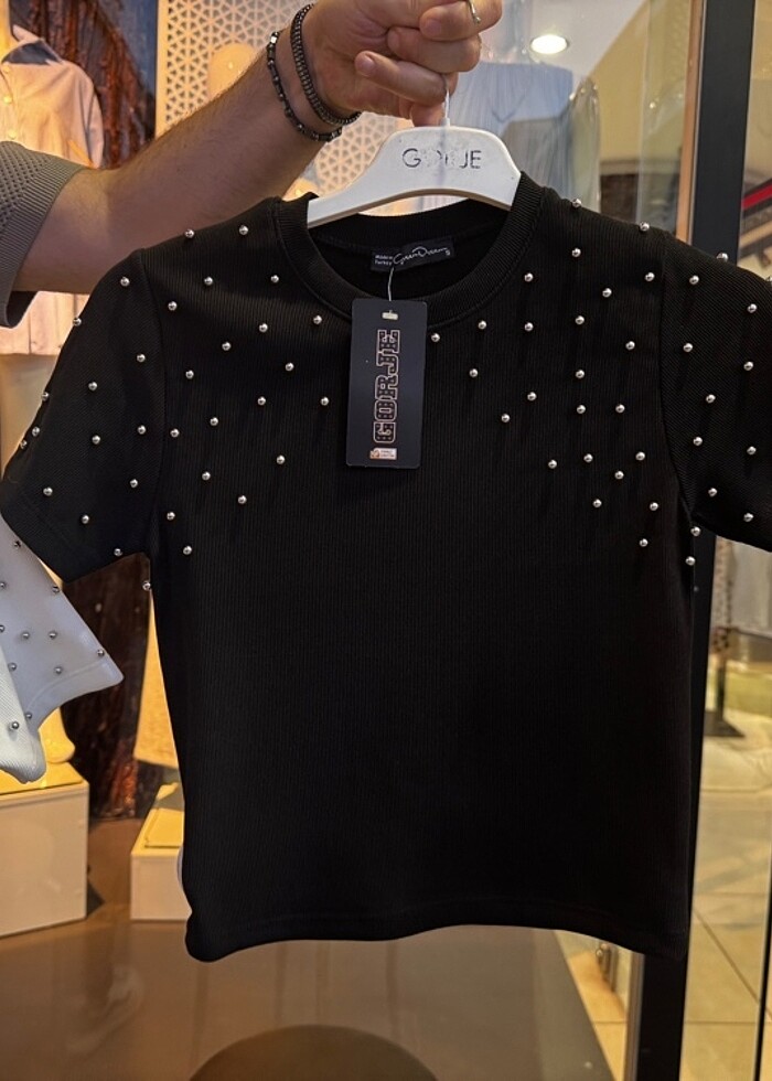 İncili tshirt - Görsel 3