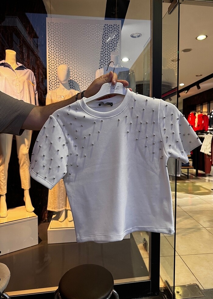 İncili tshirt - Görsel 2