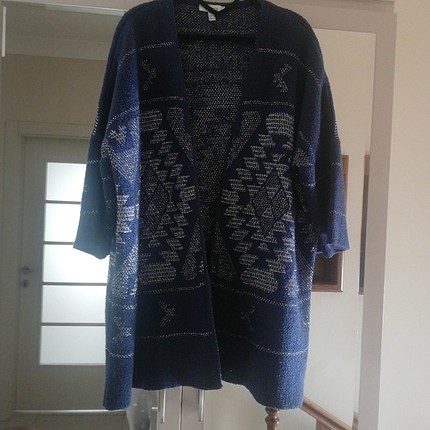 ipekyol ipekyol marka lacivert oversize hırka.