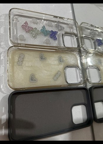 Payetli Çok Renkli Bohem Telefon Kılıfı - Görsel 2