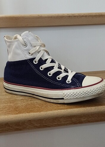 38 Beden lacivert Renk Converse orijinal spor ayakkabı 