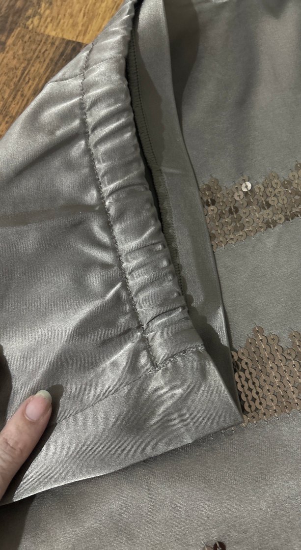 Adil ışık Kahverengi puldetaylı straplez üst ve  Mini Etek takım - Görsel 4