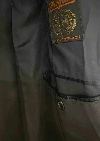 Gri Yün Düğmeli Midi Erkek Kaban - Görsel 4