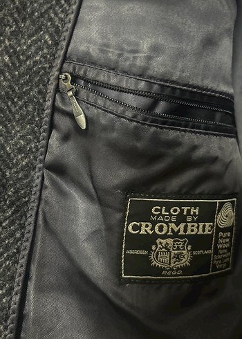 Gri Yün Düğmeli Midi Erkek Kaban - Görsel 3