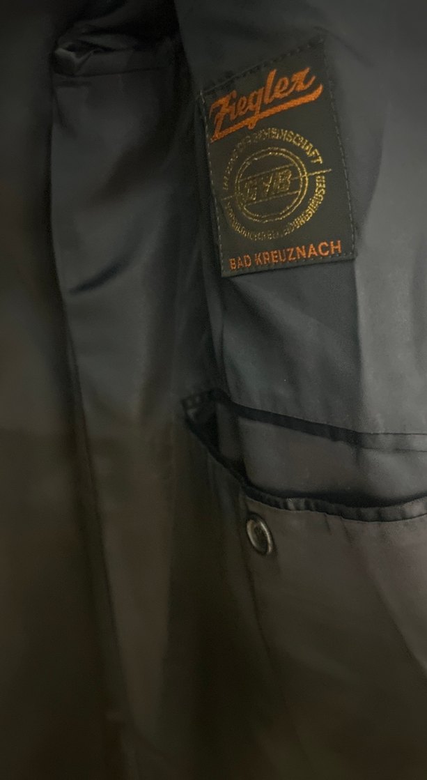 Gri Yün Düğmeli Midi Erkek Kaban - Görsel 4