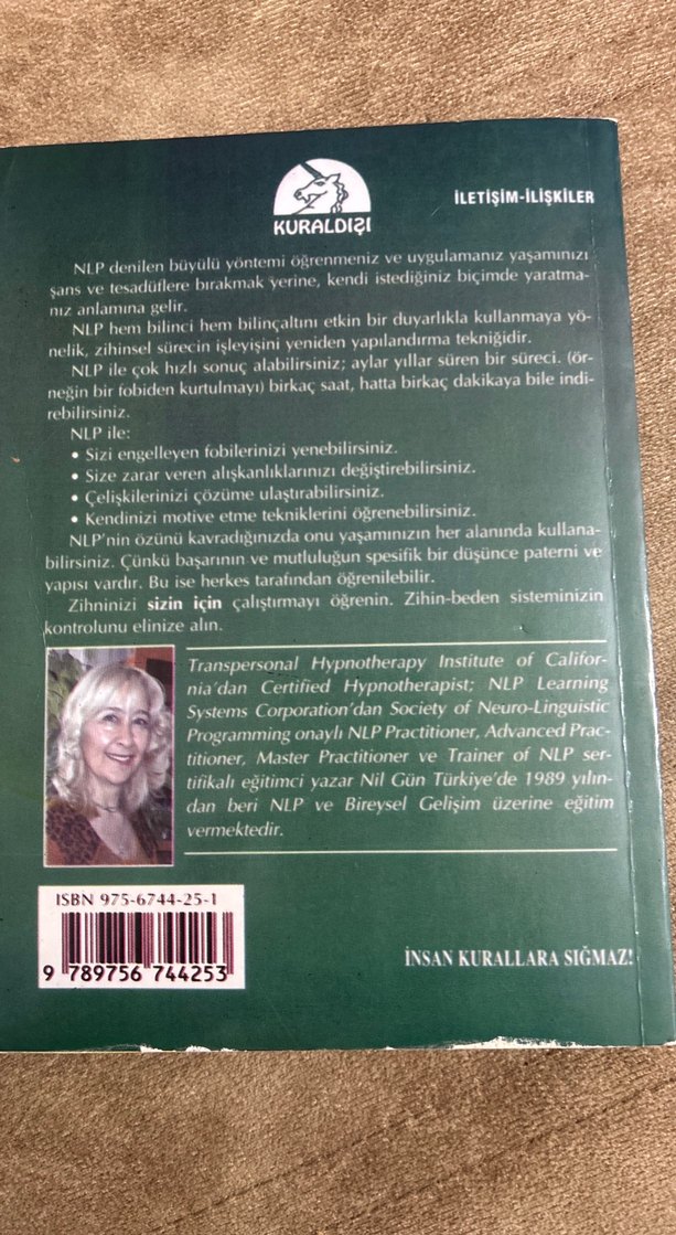 NLP Zihninizi Kullanma Kılavuzu - Nil Gün - Görsel 2