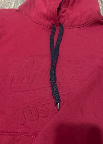 Kapüşonlu Kırmızı Sweatshirt - Görsel 2