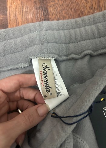 Sementa Gri Kadın Polar Rahat Kesim Eşofman altı - Görsel 3