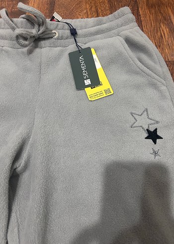 Sementa Gri Kadın Polar Rahat Kesim Eşofman altı - Görsel 2