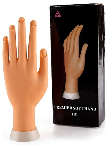 PROTEZ TIRNAK EĞİTİM EL MANKENİ - Görsel 2