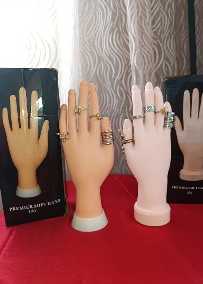 PROTEZ TIRNAK EĞİTİM EL MANKENİ - Görsel 5