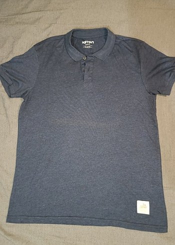 Gri Kısa Kollu Erkek Polo Tişört - Görsel 2