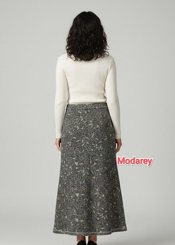 Pamuk-Yün Uzun Etek - Görsel 2