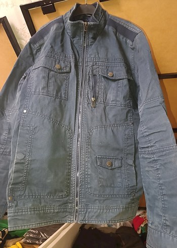 Gri Denim Erkek Ceket - Görsel 2