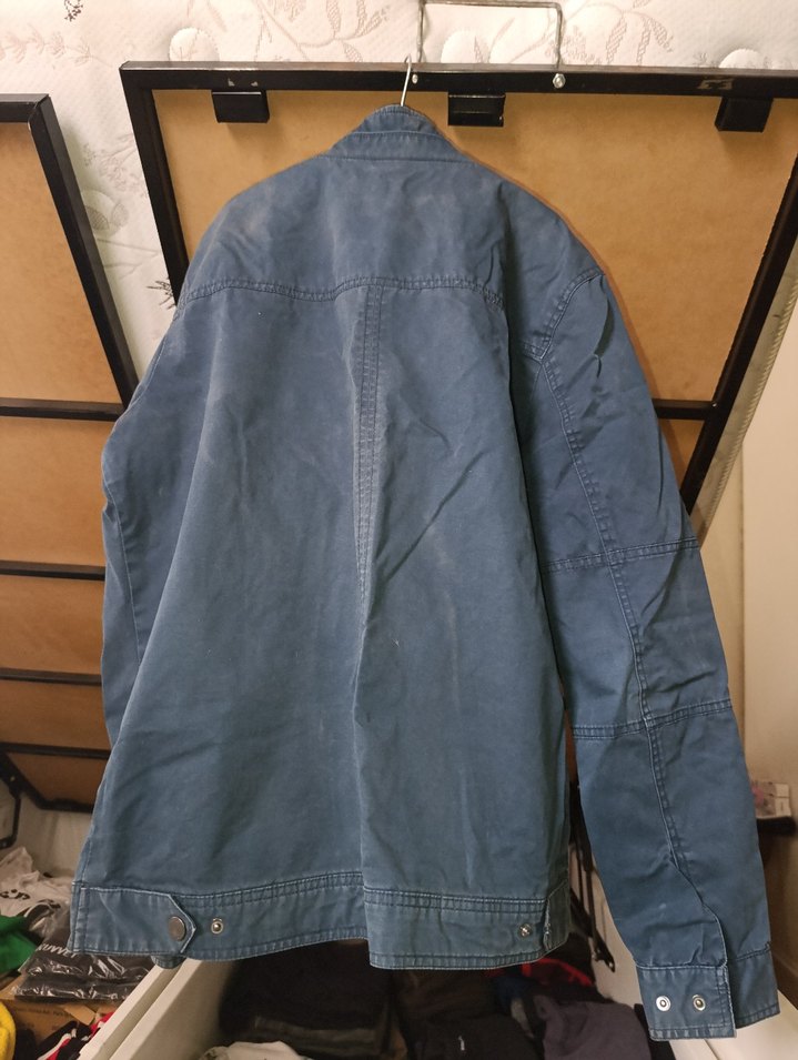 Gri Denim Erkek Ceket - Görsel 4