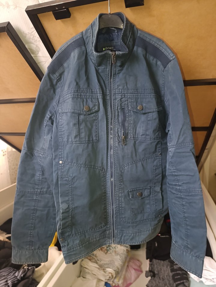 Gri Denim Erkek Ceket - Görsel 3