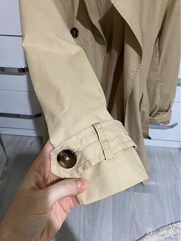 xs Beden ten rengi Renk Trenchcoat