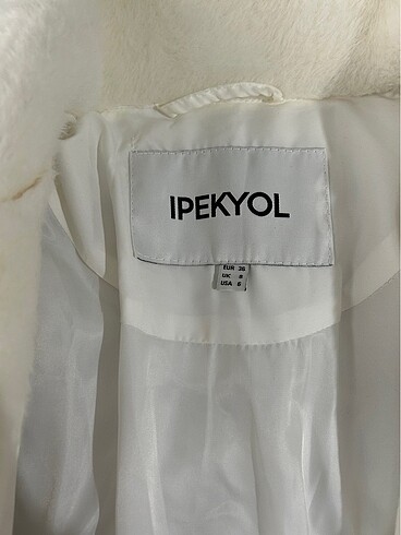 s Beden beyaz Renk İpekyol mont
