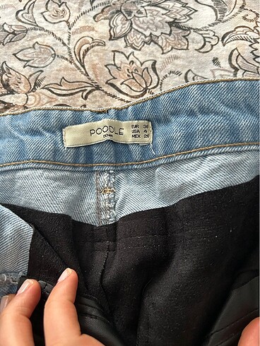 Zara Beli kot detaylı deri pantolon