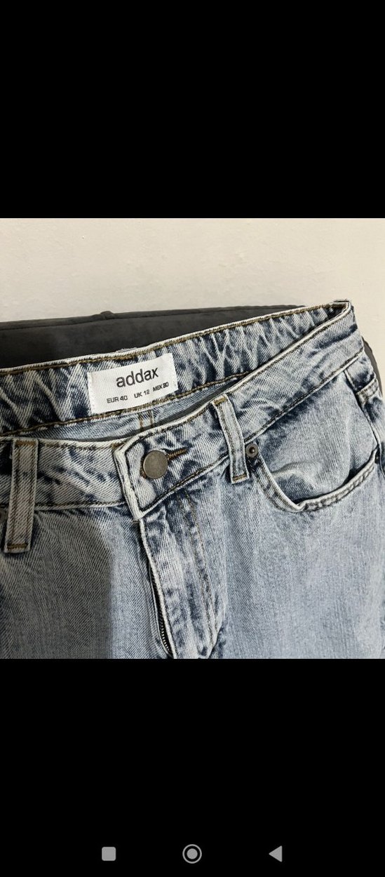 Gri Midi Kadın Denim Jean - Görsel 3