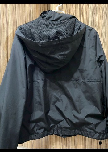 Siyah Fermuarlı Kadın Midi Ceket - Görsel 5