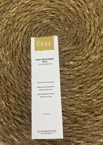 CEEL Tüy İncelten Vücut Sütü