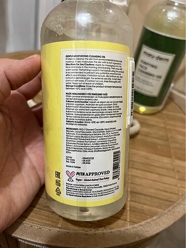  Beden Thepurest yüz temizleme jeli