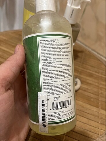  Beden Renk Thepurest yüz temizleme jeli