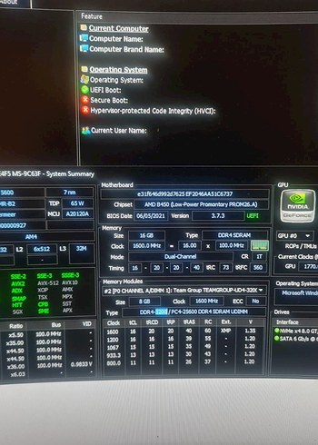 31.5" Kavisli Full HD 240Hz Monitör - Görsel 5