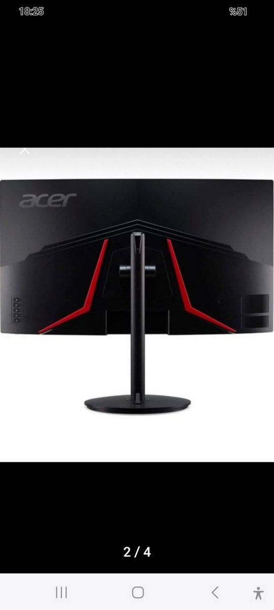 31.5" Kavisli Full HD 240Hz Monitör - Görsel 2