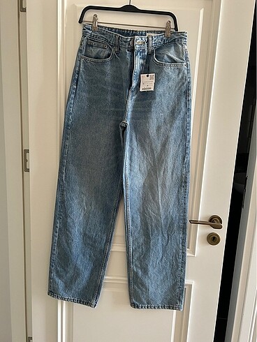 Zara yüksek bel jean