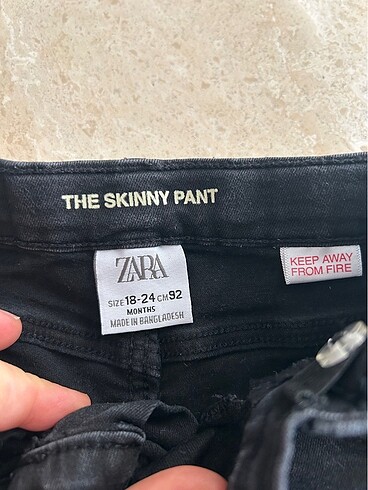 18-24 Ay Beden Zara ful lıkralı jean