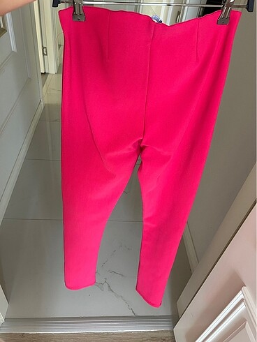 l Beden pembe Renk Zara tayt pantolon