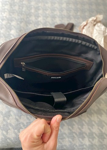 Pierre Cardin Kahverengi Erkek Omuz Çantası - Görsel 3