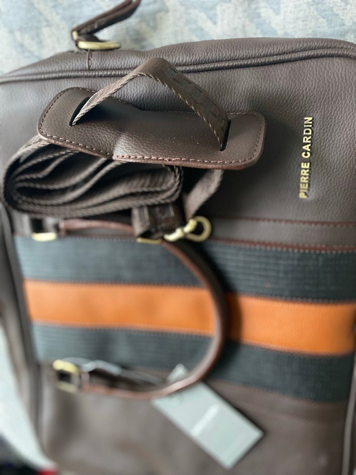 Pierre Cardin Kahverengi Erkek Omuz Çantası - Görsel 2