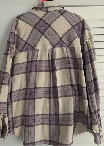 Düğmeli Ekose oduncuGömlek - Görsel 3