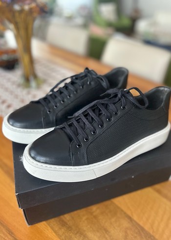 Siyah Bağcıklı Erkek Günlük Spor Ayakkabı#sneaker #kığılı